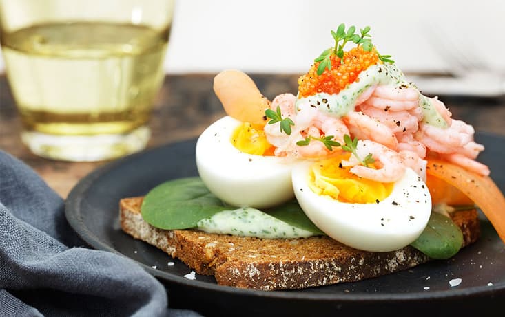 Ägg- & räkfestmacka | Pågen